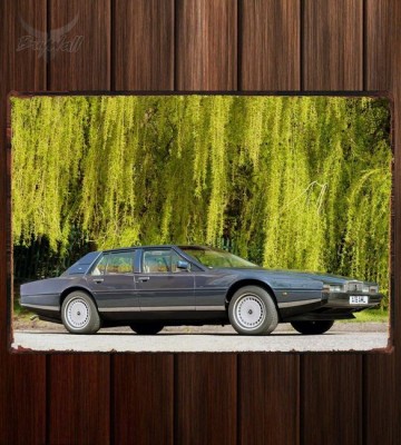 Металлическая табличка Aston Martin Lagonda